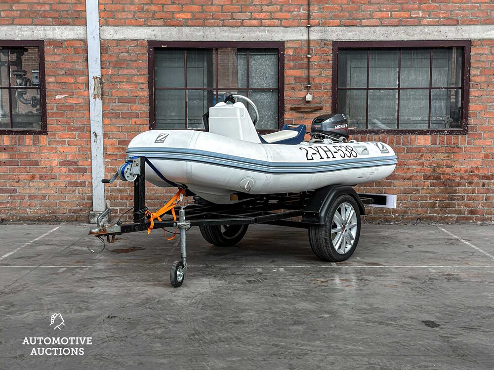 Zodiac VL310R Inflatable boat 15hp, 2-YH-538