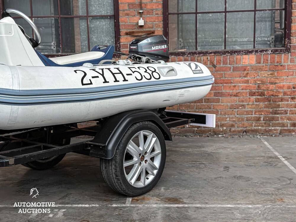 Zodiac VL310R Inflatable boat 15hp, 2-YH-538