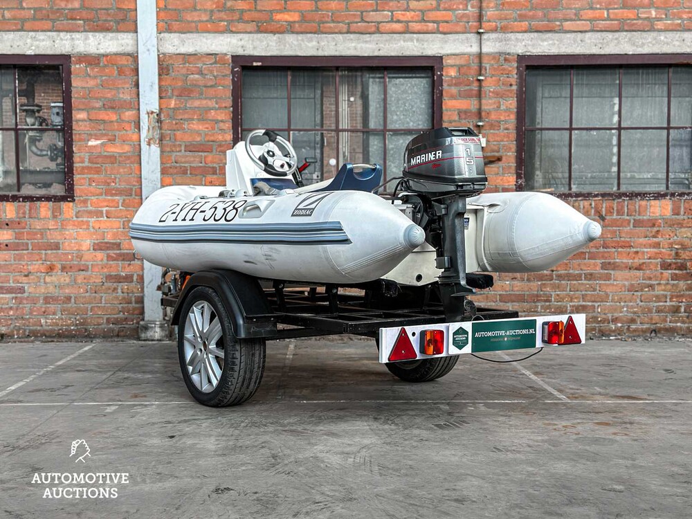 Zodiac VL310R Inflatable boat 15hp, 2-YH-538