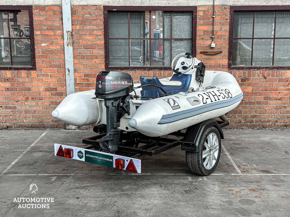 Zodiac VL310R Inflatable boat 15hp, 2-YH-538