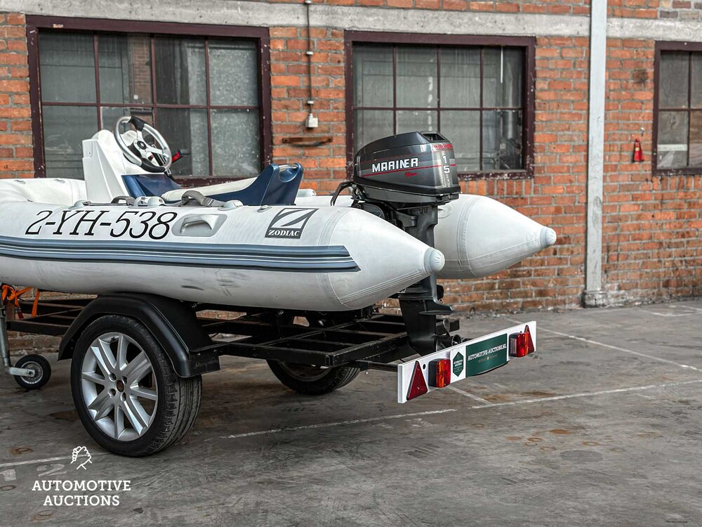 Zodiac VL310R Inflatable boat 15hp, 2-YH-538