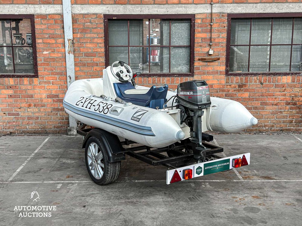 Zodiac VL310R Inflatable boat 15hp, 2-YH-538