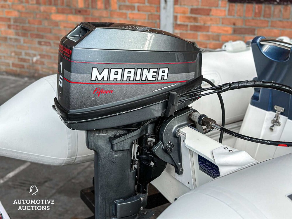 Zodiac VL310R Inflatable boat 15hp, 2-YH-538