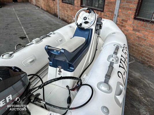 Zodiac VL310R Inflatable boat 15hp, 2-YH-538