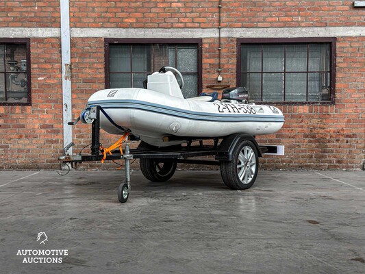 Zodiac VL310R Inflatable boat 15hp, 2-YH-538