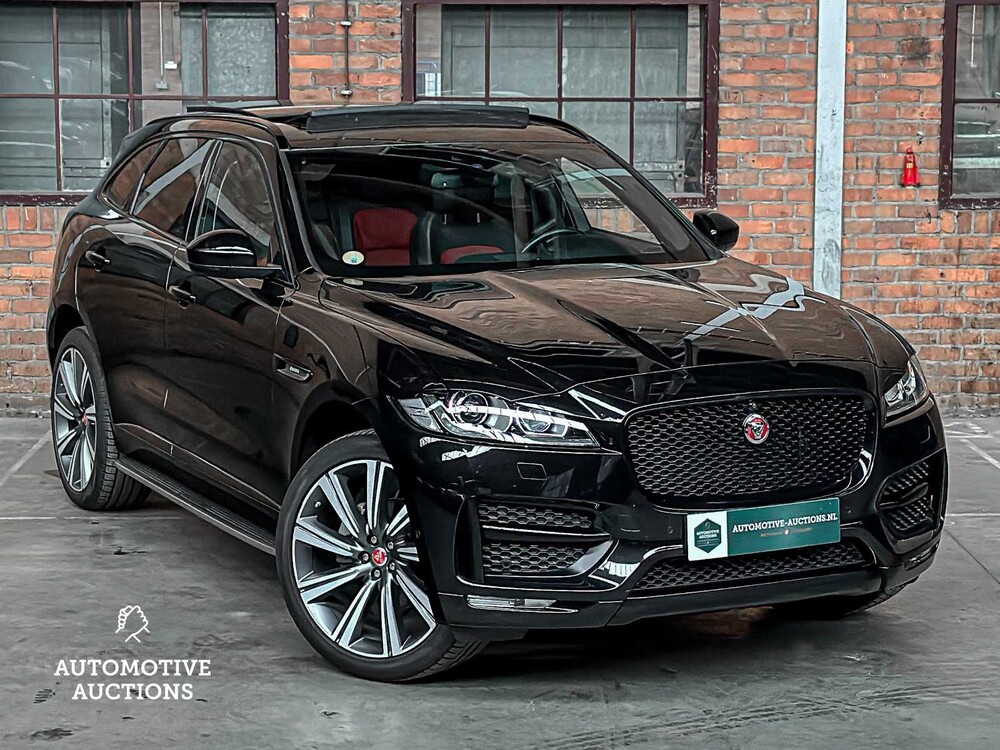 Jaguar F-PACE 2.0 Portfolio AWD 20d 179pk 2017, H-091-XH