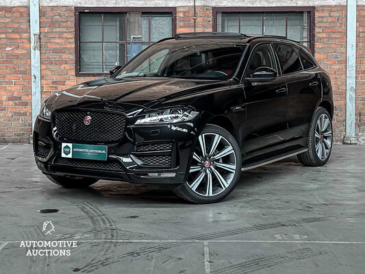 Jaguar F-PACE 2.0 Portfolio AWD 20d 179pk 2017, H-091-XH