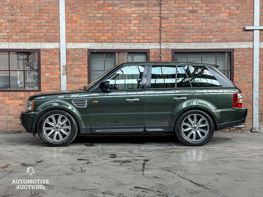 Land Rover Range Rover Sport 4.2 V8 Supercharged 390pk 2006, 32-TLN-9 Youngtimer