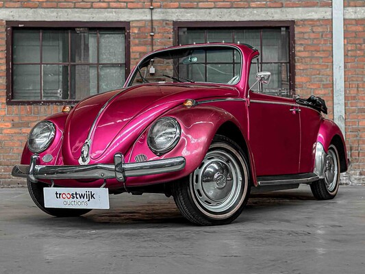 Volkswagen Beetle Cabriolet 1300 LIM 113 39hp 1966 oldtimer 