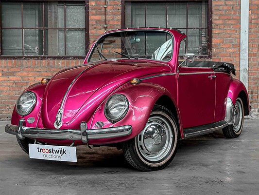 Volkswagen Beetle Cabriolet 1300 LIM 113 39hp 1966 oldtimer 