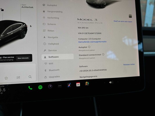 Tesla Model 3 Standard RWD Plus 60 kWh (Origineel-NL + 1e Eigenaar) 238pk 2019, ZK-758-Z