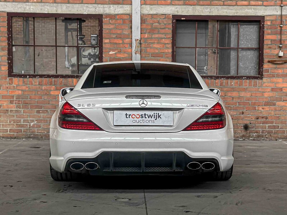 Mercedes-Benz SL63 AMG 525PS V8 Cabriolet -Youngtimer- 2009, X-712-HR