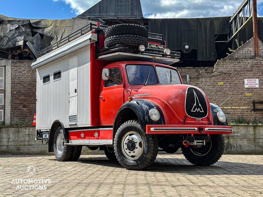 Magirus-Deutz PLF 1500 5.3 116pk 1956 Kampeerwagen -Brandweerwagen-, PM-47-31