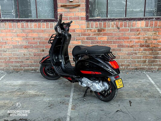 Vespa Sprint 4T 2016 Scooter, DJK-29-X