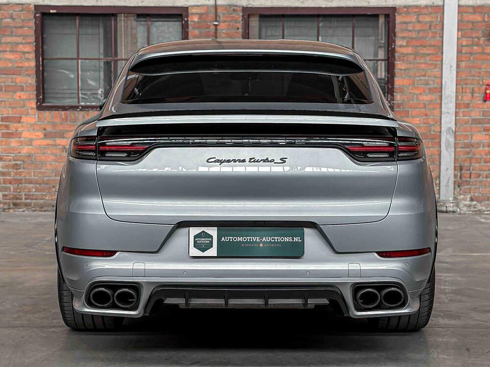 Porsche Cayenne Coupé Turbo S E-Hybrid (TECHART) 4.0 V8 -AKRAPOVIC- 549hp 2019, Dutch registration