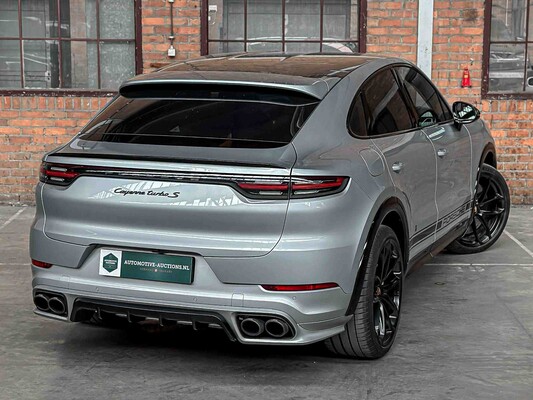 Porsche Cayenne Coupé Turbo S E-Hybrid (TECHART) 4.0 V8 -AKRAPOVIC- 549pk 2019, NL-Kenteken