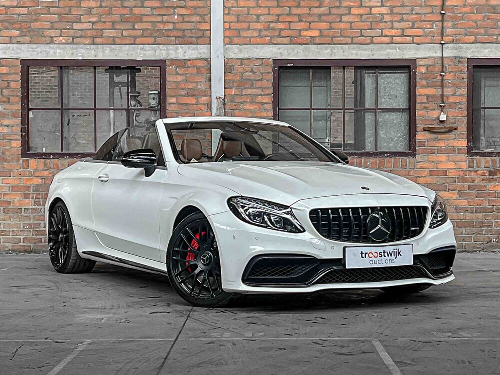 Mercedes-Benz C63s AMG convertible C-class 510hp V8 Bi-Turbo C63 S Stage 2, H-413-GF