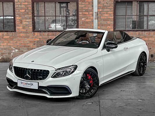 Mercedes-Benz C63s AMG cabriolet C-class 510pk V8 Bi-Turbo C63 S Stage 2, H-413-GF