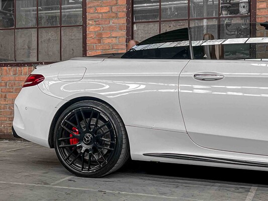 Mercedes-Benz C63s AMG cabriolet C-class 510pk V8 Bi-Turbo C63 S Stage 2, H-413-GF