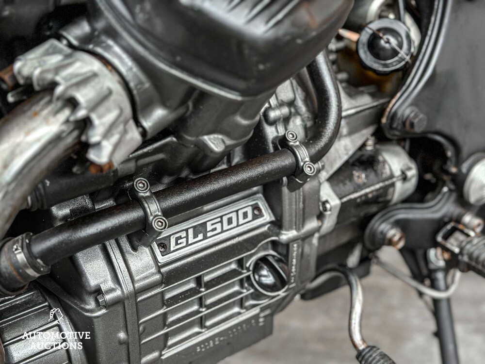 Honda GL500 D Tour Caferacer 496cc 1982 Motorcycle, MD-06-XL