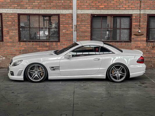 Mercedes-Benz SL63 AMG 525pk V8 Cabriolet -Youngtimer- 2009, X-712-HR