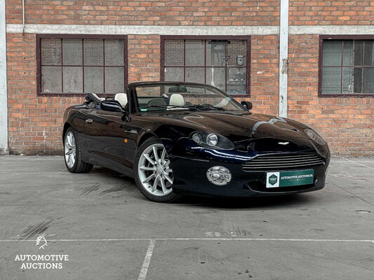 Aston Martin DB7 Volante 5.9 V12 Vantage 416pk 2002 (Origineel-NL) Cabriolet, 88-JL-PX Youngtimer