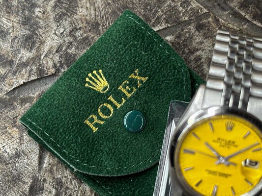 Rolex Oyster Perpetual Date 1500 1973 Wristwatch