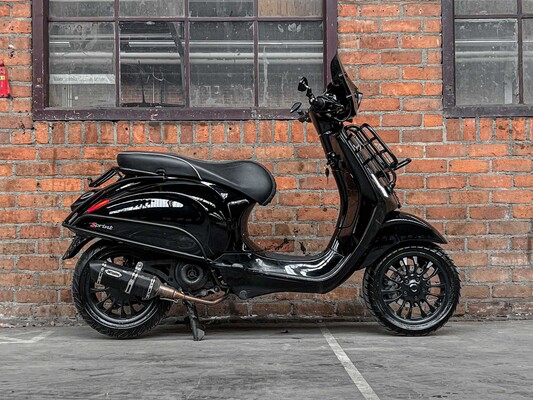 Vespa Bromscooter Sprint 4T 80cc 2014, F-149-XZ