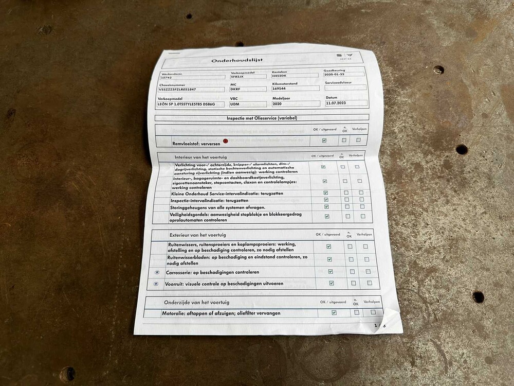 SEAT Leon ST 1.0 TSI 116PS 2020 ORIG-DE, H-452-DK