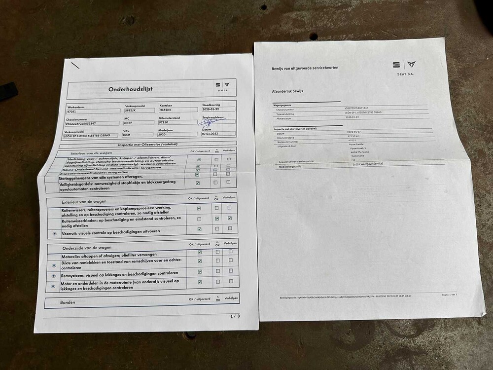 SEAT Leon ST 1.0 TSI 116PS 2020 ORIG-DE, H-452-DK