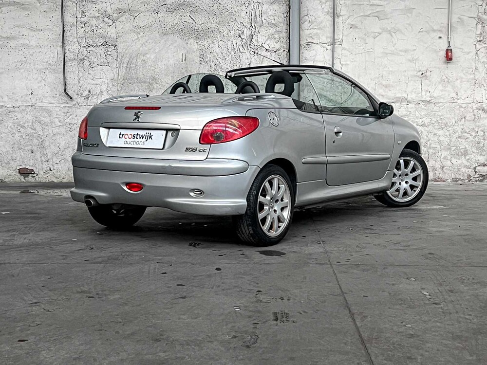 Peugeot 206cc 1.6 16V 109PS 2005, 9-THT-73