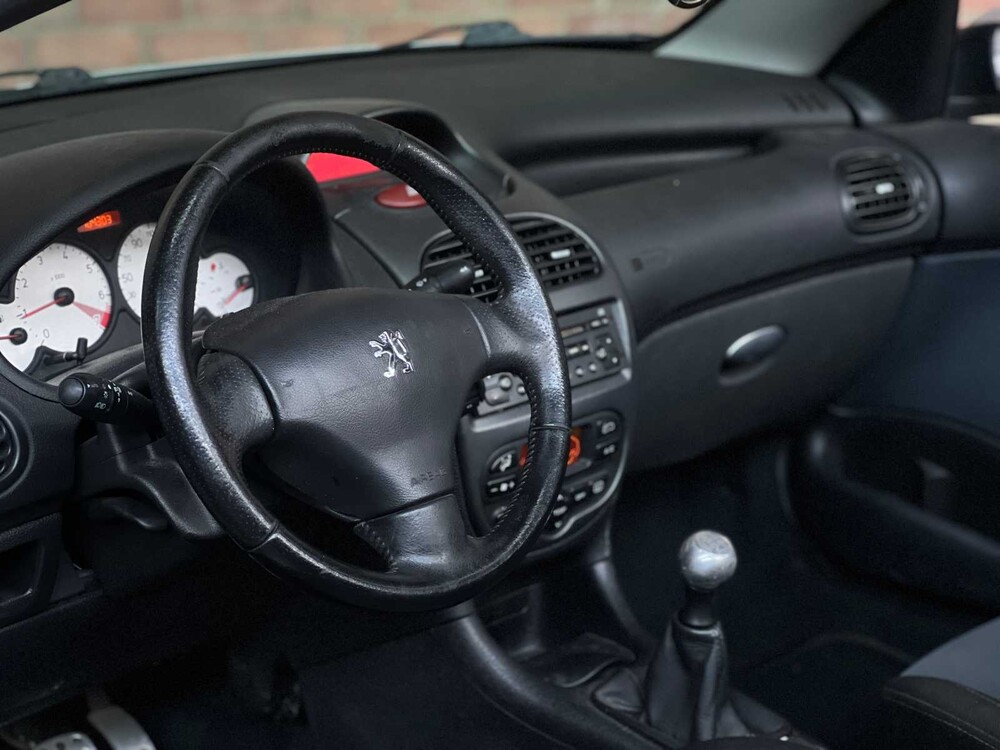 Peugeot 206cc 1.6 16V 109PS 2005, 9-THT-73