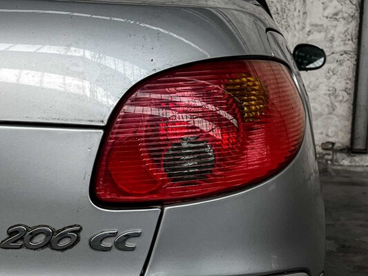 Peugeot 206cc 1.6 16V 109PS 2005, 9-THT-73