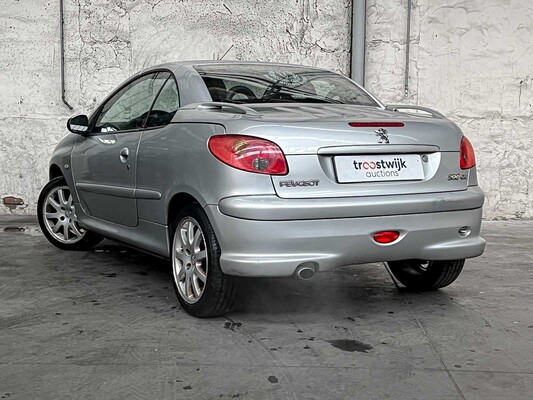 Peugeot 206cc 1.6 16V 109hp 2005, 9-THT-73