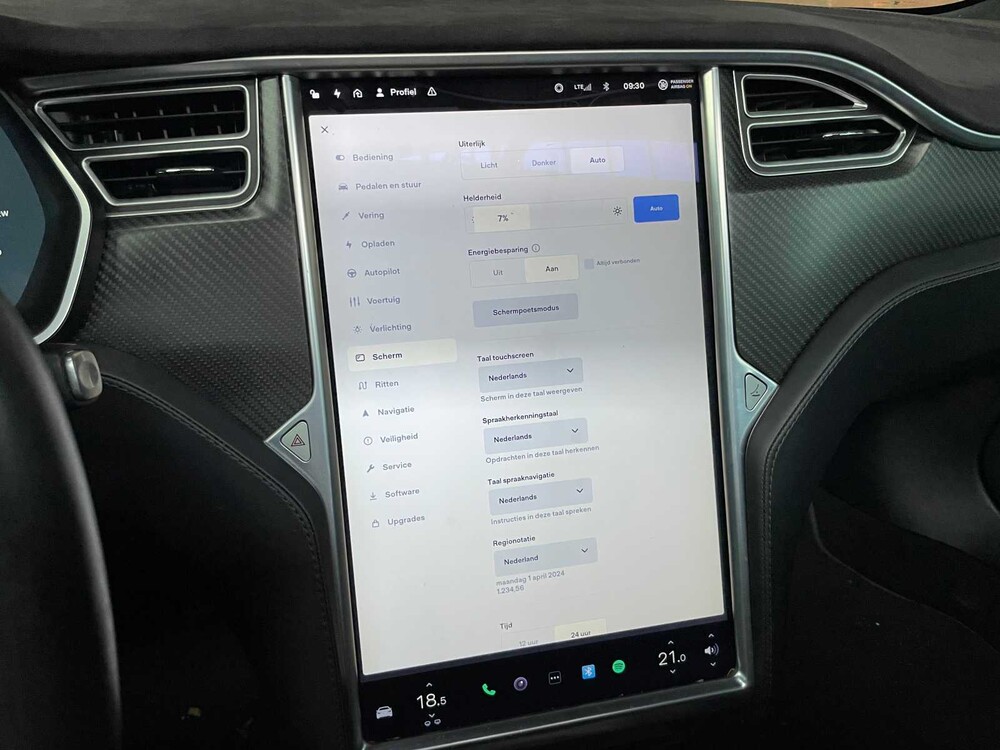 Tesla Model S 90D Basis 421PS 2017 (Original-NL), PP-353-N