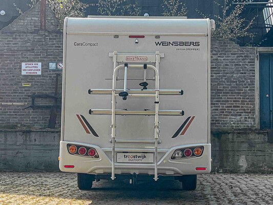 Weinsberg CaraCompact 600 MEG Edition Pepper 131hp 2016 (Original-NL), KT-620-S -Camper-