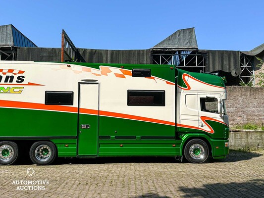 Scania R 144 LB 6X2 NA 71190 V8 460pk 1999 (Origineel-NL) -RACING TRUCK-, BH-FS-50