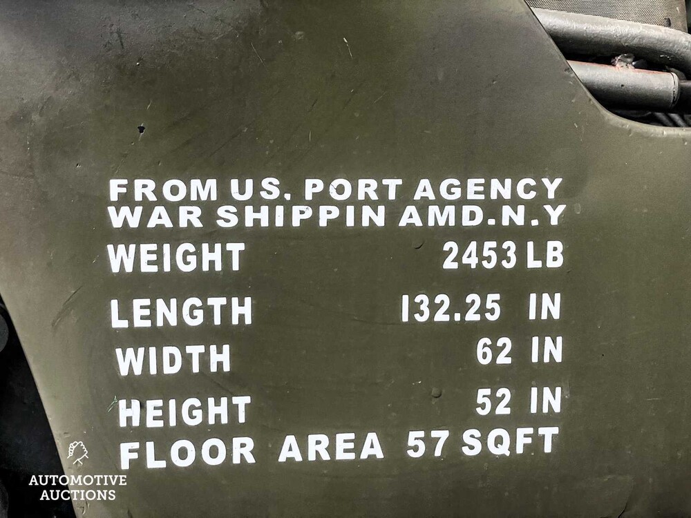 Willys Jeep -Army Truck- 60hp 1952