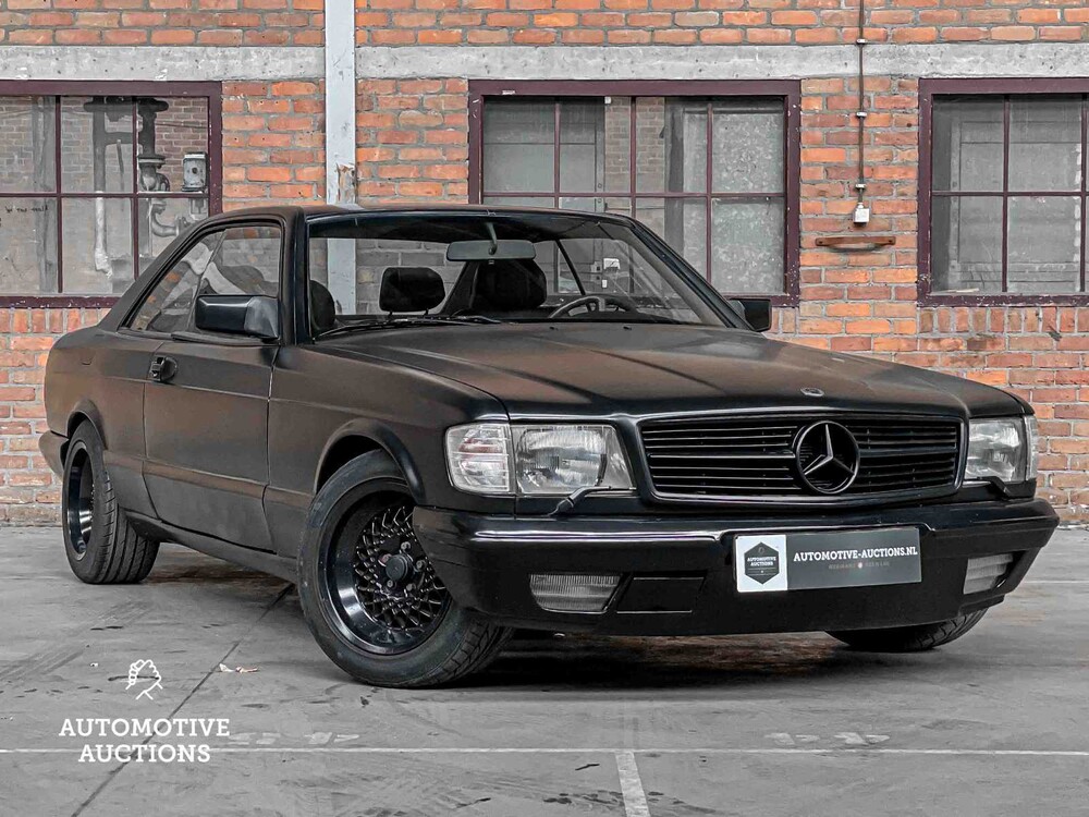 Mercedes-Benz 380 SEC W126 204hp 1986 S-Class, GS-JB-39