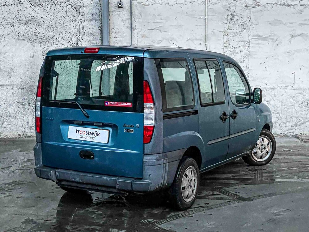 Fiat Doblò 1.6-16V ELX 103hp 2002 (Original-NL), 11-JK-JP -Rollstuhlgerechter LKW-