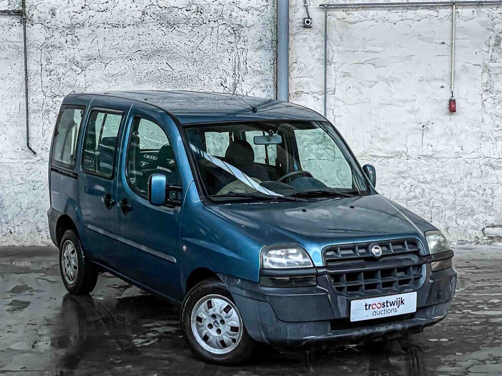 Fiat Doblò 1.6-16V ELX 103hp 2002 (Original-NL), 11-JK-JP -Rollstuhlgerechter LKW-