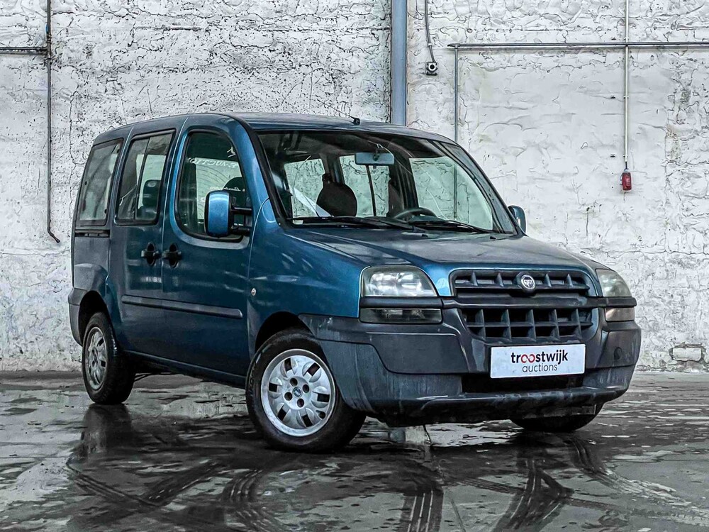Fiat Doblò 1.6-16V ELX 103hp 2002 (Original-NL), 11-JK-JP -Rollstuhlgerechter LKW-