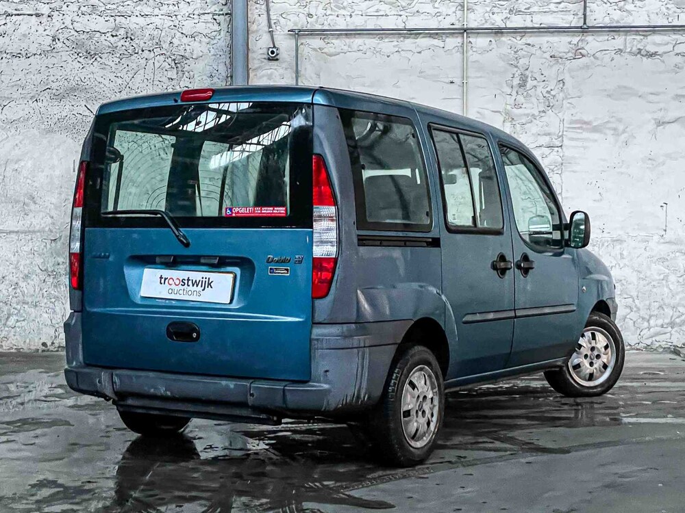 Fiat Doblò 1.6-16V ELX 103hp 2002 (Original-NL), 11-JK-JP -Rollstuhlgerechter LKW-