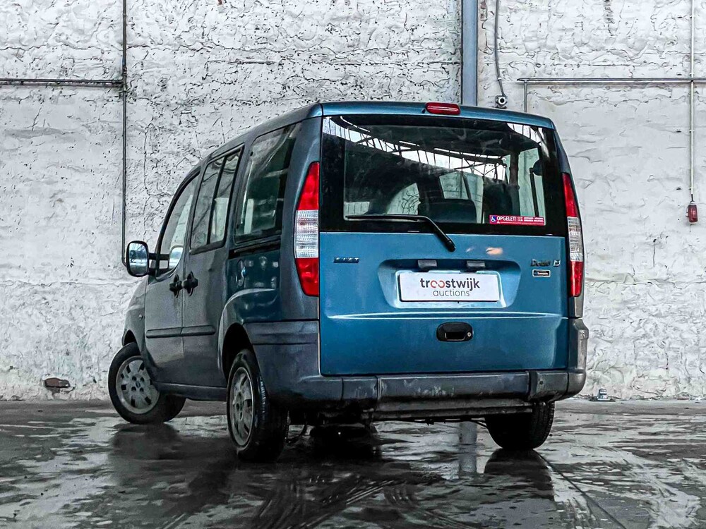 Fiat Doblò 1.6-16V ELX 103hp 2002 (Original-NL), 11-JK-JP -Rollstuhlgerechter LKW-