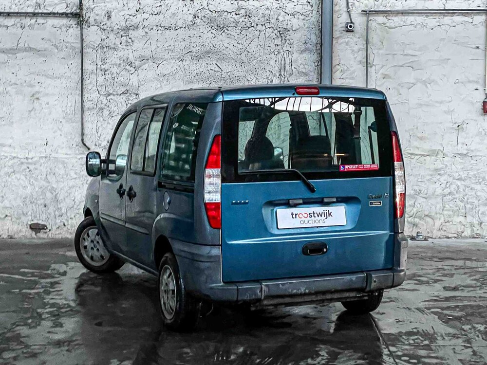Fiat Doblò 1.6-16V ELX 103hp 2002 (Original-NL), 11-JK-JP -Rollstuhlgerechter LKW-