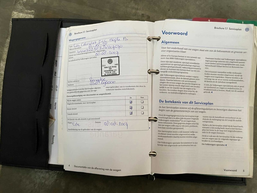 Volkswagen Eos 2.0-16v FSI 150PS 2007 (Original-NL), 81-XP-JF