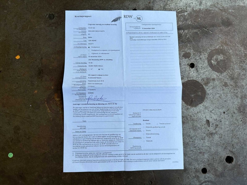 BMW 118d Corporate Business Line 136HP 2007 (ORIGINAL-NL), 10-XP-XS