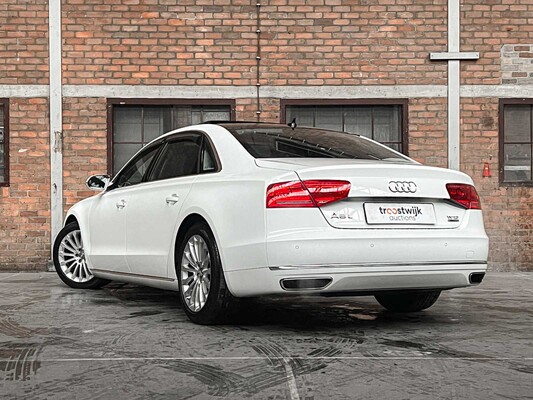 Audi A8 lang 6.3 W12 Quattro 500pk 2013