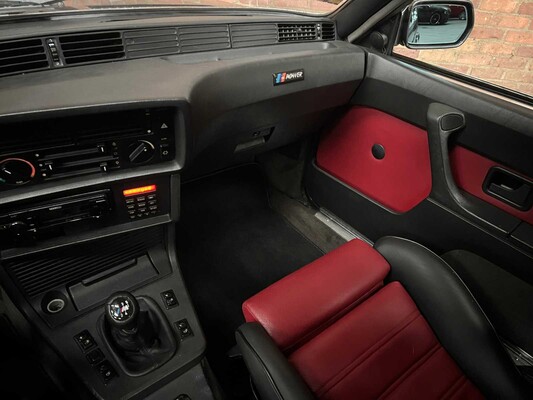 BMW M635 CSi 3.5 6-Cylinder 286hp 1986 6-Series, NF-ST-30