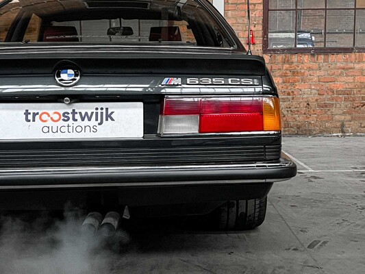 BMW M635 CSi 3.5 6-Cylinder 286hp 1986 6-Series, NF-ST-30